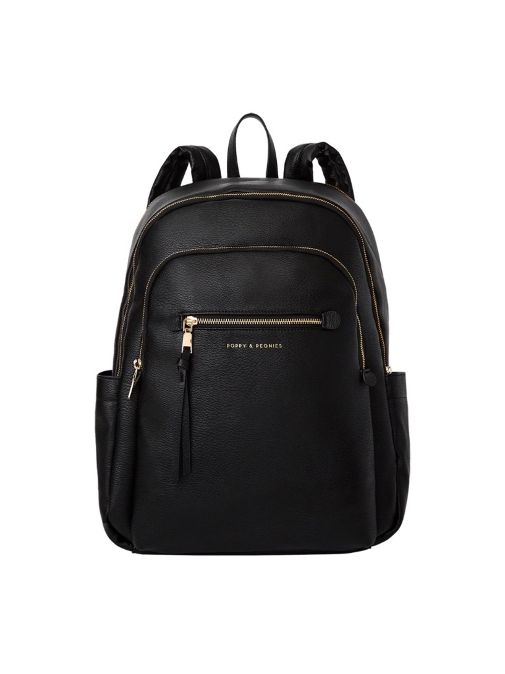 Poppy & Peonies Detour Backpack Black